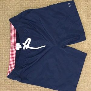 Target Vineyard Vines Navy Blue Swim Trunks